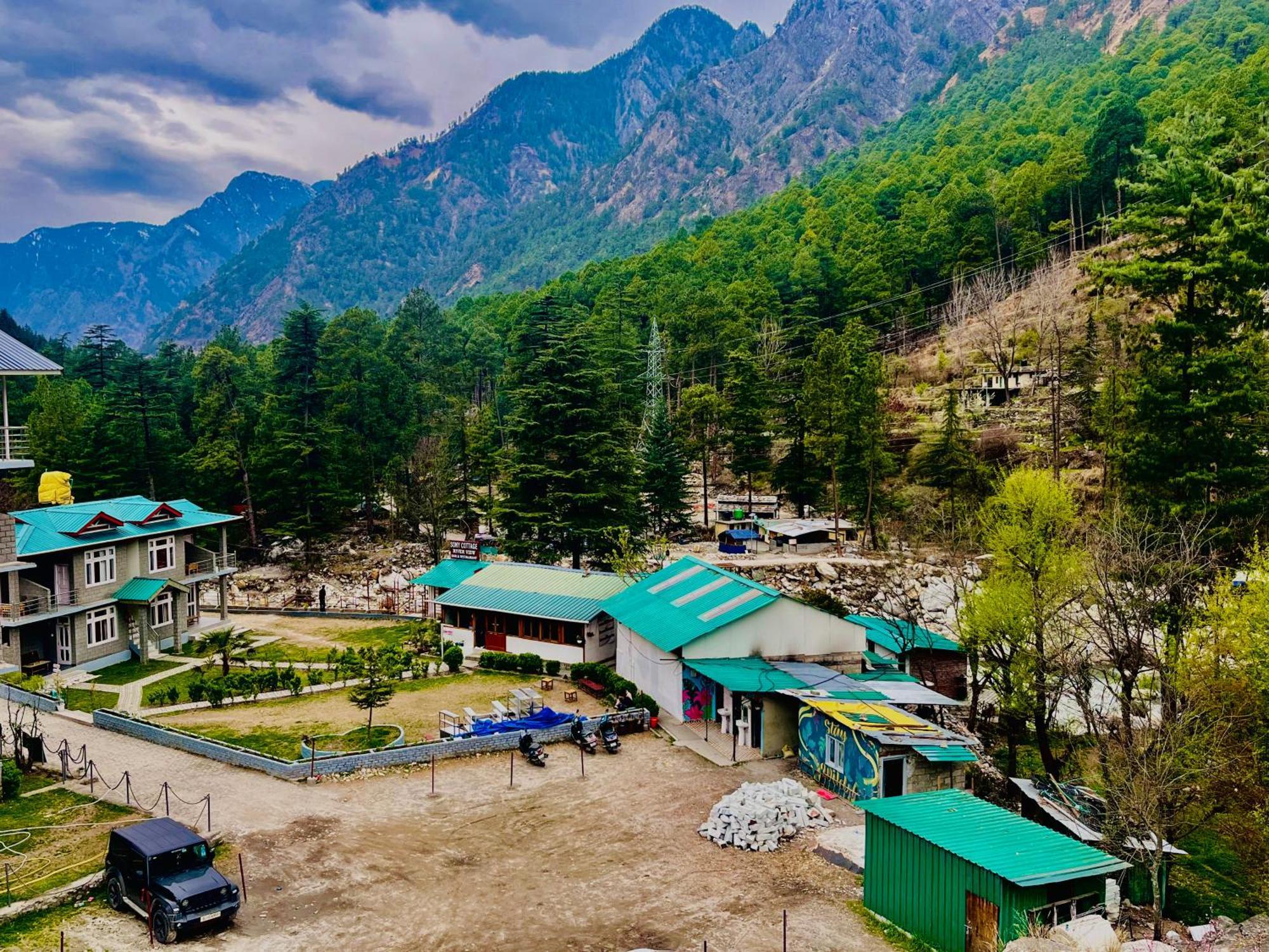 Hotel Dream Valley Kasol #Near Mall Road #River View #Parking #Gaming Zone #Open Terrace #Restaurant المظهر الخارجي الصورة