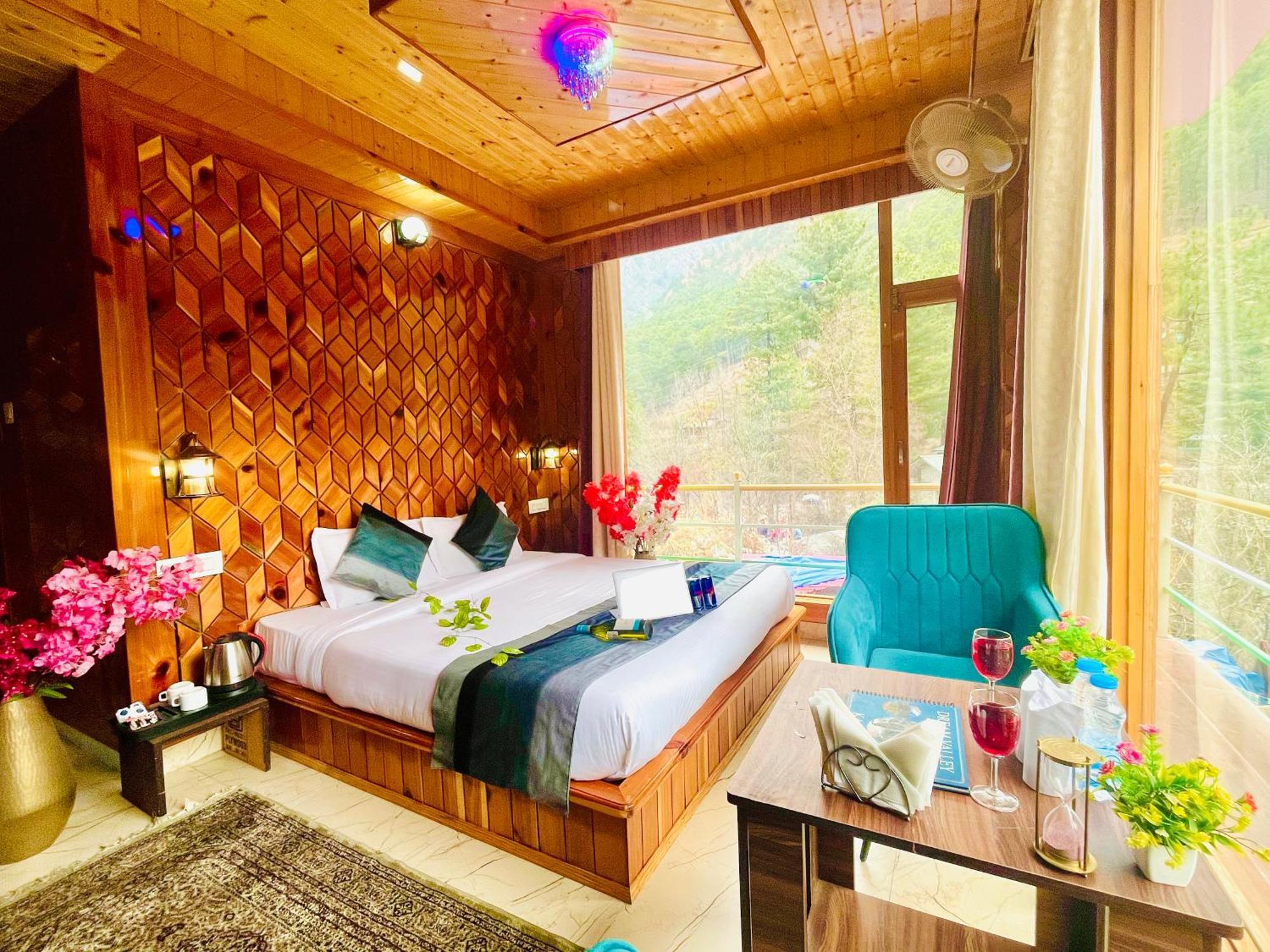 Hotel Dream Valley Kasol #Near Mall Road #River View #Parking #Gaming Zone #Open Terrace #Restaurant المظهر الخارجي الصورة